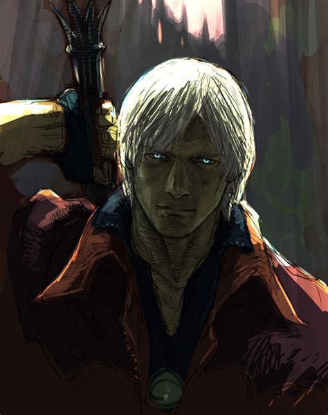 Dante Face Concept - Characters & Art - Devil May Cry 4