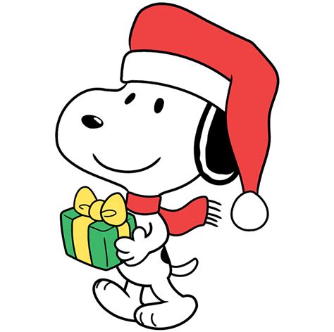 Snoopy Christmas Drawing