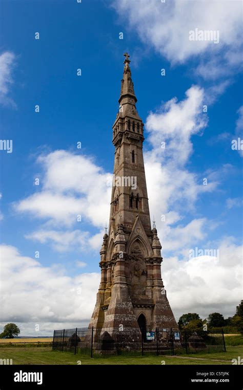 Sledmere Monument, Tribute to Sir Tatton Sykes, East Yorkshire Wolds ...