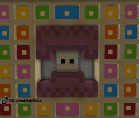 Minecraft Shulker Box Pixel Art Design | Pixel art design, Minecraft ...