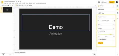 How to Use Google Slide Animations and Transitions