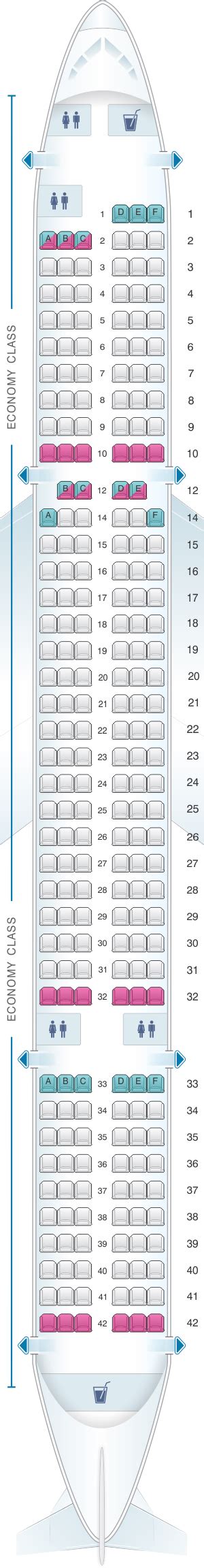 Plan de cabine Jet2 Boeing B757-200 | SeatMaestro.fr