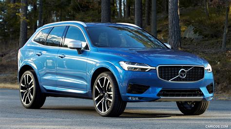 Volvo XC60 | 2018MY T6 R-Design (Color: Bursting Blue) | Front Three ...