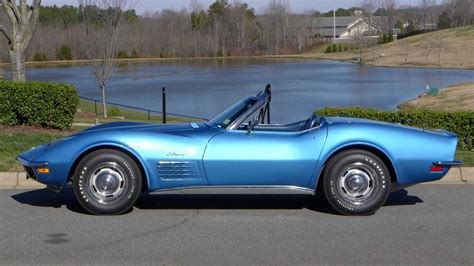 Mulsanne Blue 1971 Chevrolet Corvette