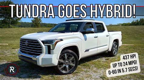 The 2023 Toyota Tundra Hybrid Is A Powerful & [Slightly] Efficient Big ...