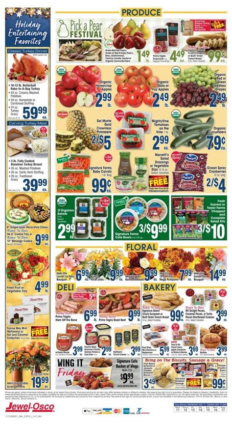 Jewel Osco Weekly Ad Nov 11 – Nov 17, 2020