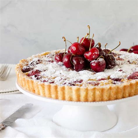 Easiest EVER Cherry Tart - Vintage Kitchen Notes