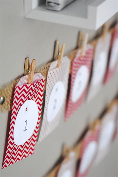 Easy Christmas Advent Calendar {Kids Craft Idea} - Making Lemonade