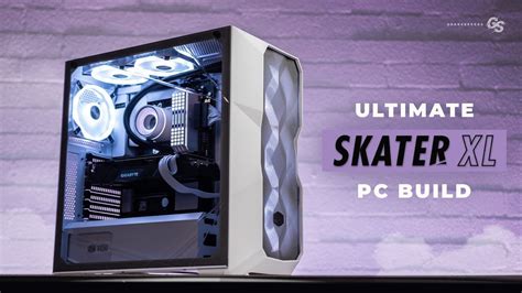 ULTIMATE SKATER XL 4K Gaming PC Build - Cooler Master TD500 Mesh White ...