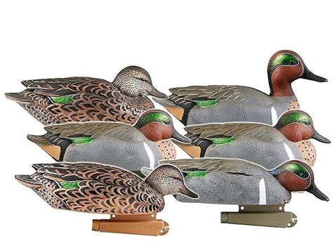 GHG Pro-Grade Green Wing Teal Decoys - 6pk – Blue Ridge Inc