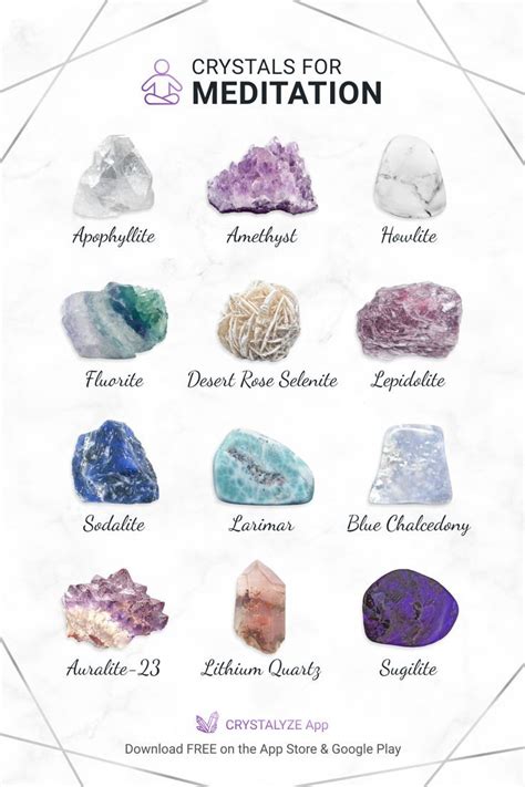 Crystals for Meditation