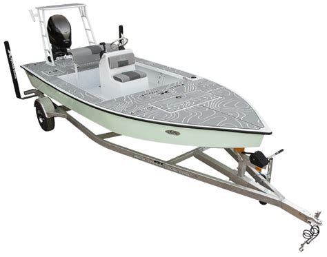 Skiff185 Seafoam Front w - Xpress Boats