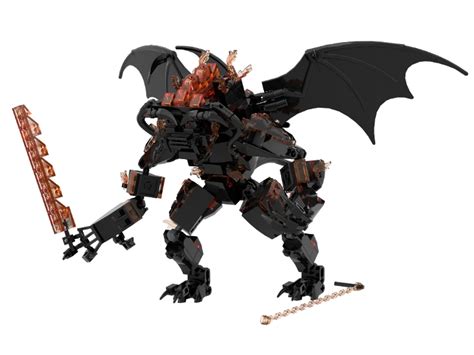 LEGO® Custom Instructions Balrog Of Morgoth Lego Instructions ...