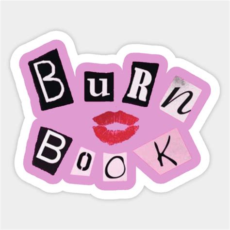 Printable Burn Book Template