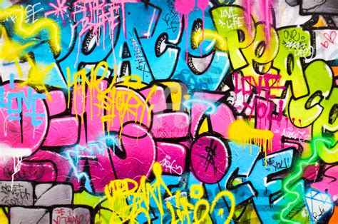 Graffiti Wall, Painting by Vincent Bardou | Artmajeur