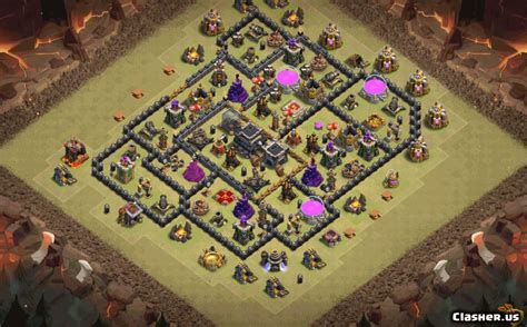 [Town Hall 9] TH9 War/Trophy base #1EF8D867 [With Link] [2-2023 ...