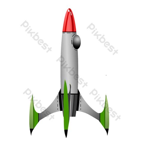 Creative Green Rocket Illustration PNG Images | PSD Free Download - Pikbest