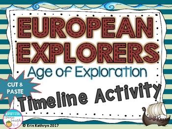 European Explorers - Age of Exploration - Timeline Activity | TpT