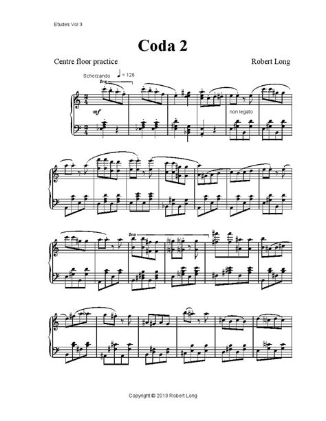 Coda Piano Sheet Music : Layla Piano Coda Sheet Music Free : A serious ...