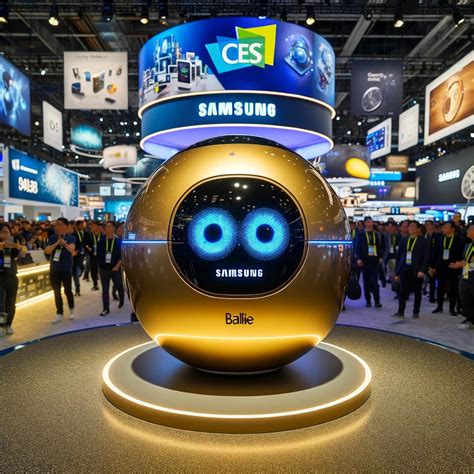 Samsung Unveils Innovative Ballie Robot with Projection Capabilities at ...