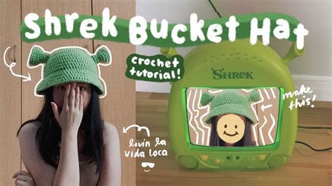 Shrek Bucket Hat Crochet Tutorial Easy DIY Beginner Friendly ...