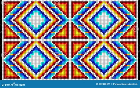 Patterns Of Chakana, The Inca Empire's Sacred Symbol, Intricately Woven ...