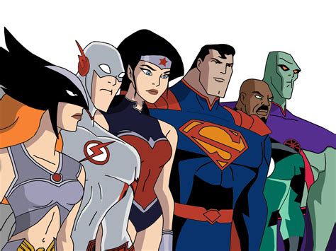 DCAU Justice League with New 52 design by PeterHlavacs | Justice league ...