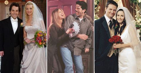 FRIENDS: Phoebe-Mike, Rachel-Ross, Monica-Chandler – Every Wedding Was ...