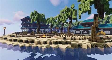 City Map - Beach Resort Minecraft Map