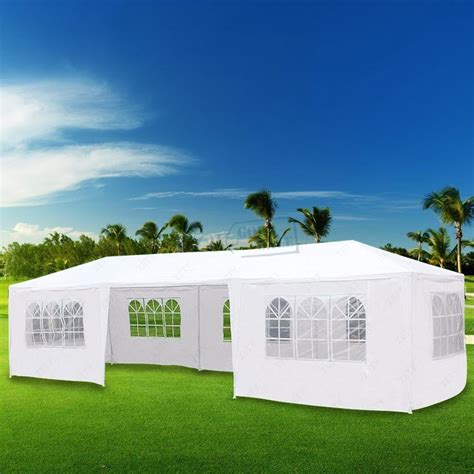 Zimtown 10'x 30' Party Wedding Outdoor Patio Tent w/7 Canopy Heavy duty ...