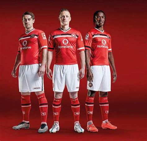 New Walsall Kit 15-16- Carbrini Walsall FC Home Shirt 2015-16 ...