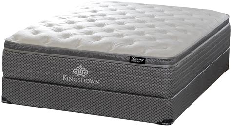 Kingsdown Legacy 2053PT-Q+2053Q Queen Pillow Top Mattress and ...