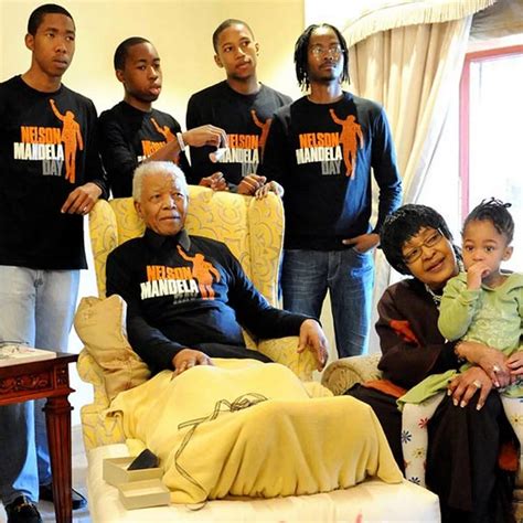 Nelson Mandela And His Family