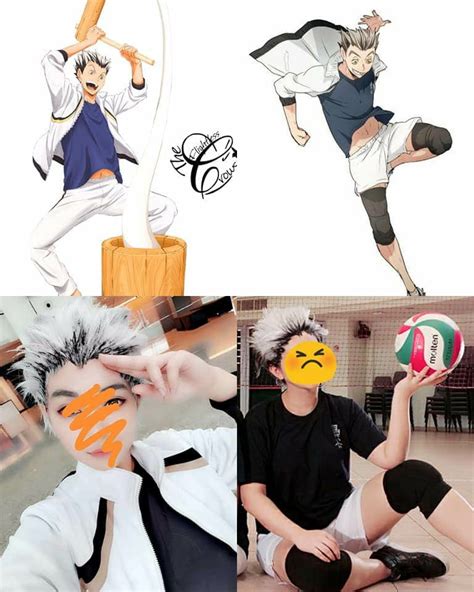 Haikyuu!! Bokuto Fukurodani Full Cosplay Tracksuit, Hobbies & Toys ...