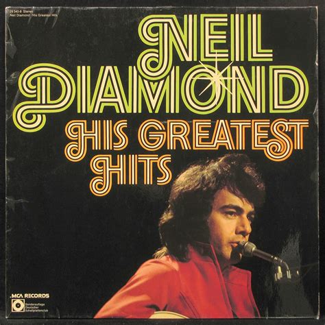 Neil Diamond – His Greatest Hits (Deutscher Schallplattenclub) album ...