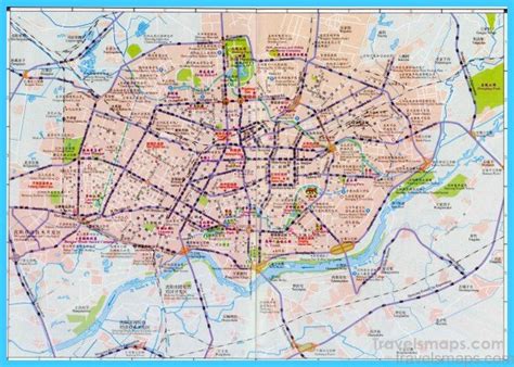 Map of Shenyang - TravelsMaps.Com