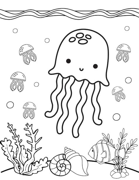 Life Under The Sea Coloring Pages