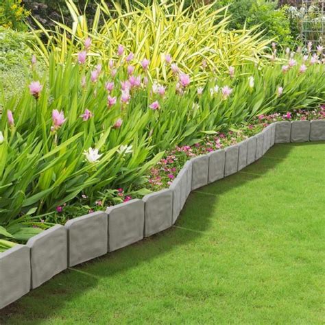 Decorative Lawn Edging Stones | Shelly Lighting