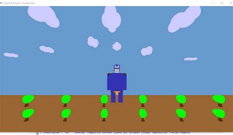 OpenGL Projects: TRANSFORMERS - The OpenGL Computer Graphics Projects