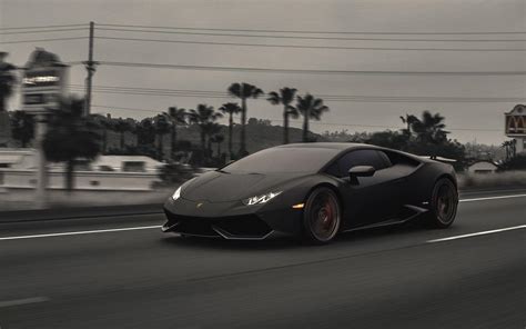 Black Lamborghini Huracan Wallpapers - Top Free Black Lamborghini ...