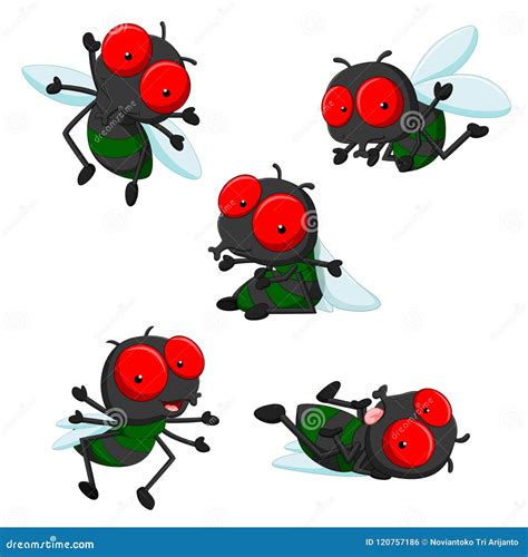 Animated Flies Clipart