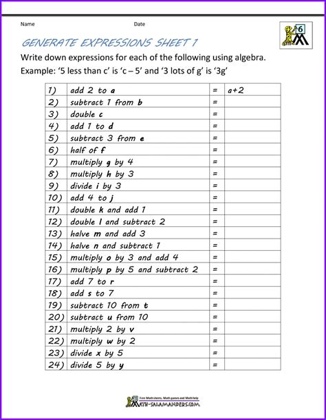 Sixth Grade 6th Grade English Worksheets Pdf Worksheet : Resume Examples