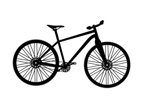 Bicycle Silhouette Vector Art, Icons, and Graphics for Free Download