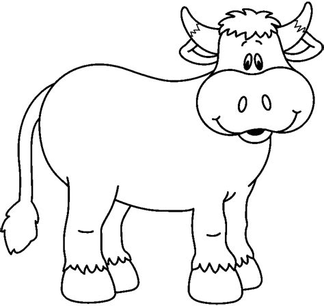 Farm Animals Clip Art Black And White