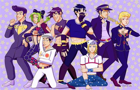 JJBA: All-Stars by OneChrispy on DeviantArt