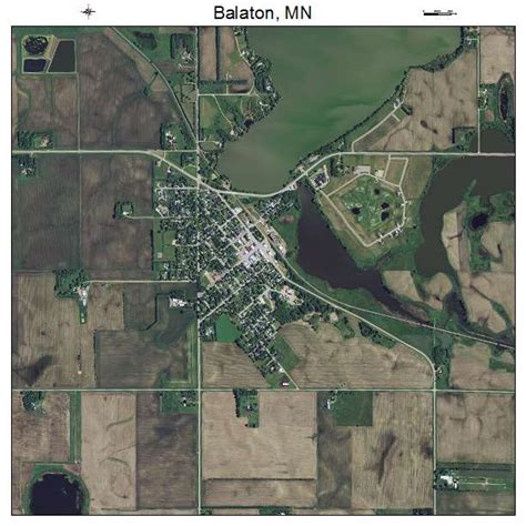 Aerial Photography Map of Balaton, MN Minnesota