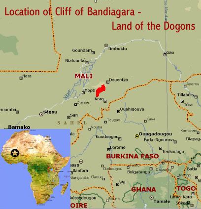 Cliff of Bandiagara (Land of the Dogons) (Mali) | African World ...