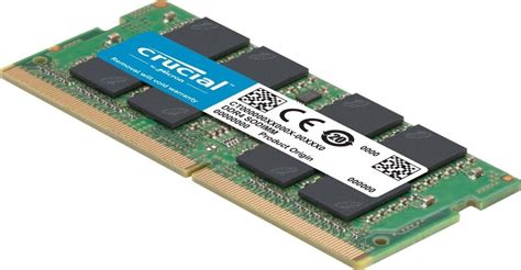 Crucial 32GB Single DDR4 3200 MT/s CL22 SODIMM 260-Pin Memory ...