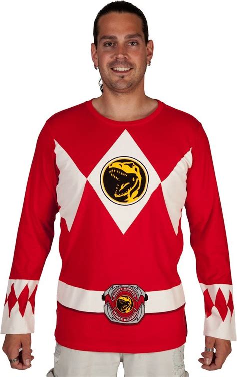 Go, Go Power Rangers Long Sleeve Costume Shirts! [T-Shirts] (con ...