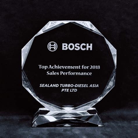 Bosch Top Sales Performance Award 2018 - Sealand Turbo-Diesel Asia ...